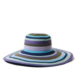 Physician Endorsed Blue Stripe Blue Lagoon Sunhat.